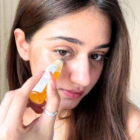Noor Skincare Under Eye Serum - for Dark Circles Removal and Wrinkles, Under Eye Roll On & Dark Circle Remover, Anti Wrinkle, Heals Puffy Eyes and...