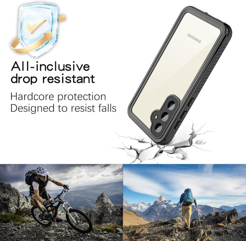 Galaxy S23 FE Case - Ultimate Waterproof & Shockproof Protection for Samsung S23 FE, Full Coverage with Screen Protector, Wireless Charging Compat...