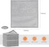 SINLAND Multipurpose Wire Dishwashing Rags Non-Scratch Cleaning Cloths Double-Sided Mesh Metal Wire Cleaning Cloth for Dishes Sinks Counters Stove...
