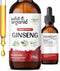 Ginseng Tincture - Korean Red Panax Ginseng Extract Liquid - Immune Support Drops w/Korean Red Ginseng - Alcohol-Free Red Ginseng Liquid for Immun...
