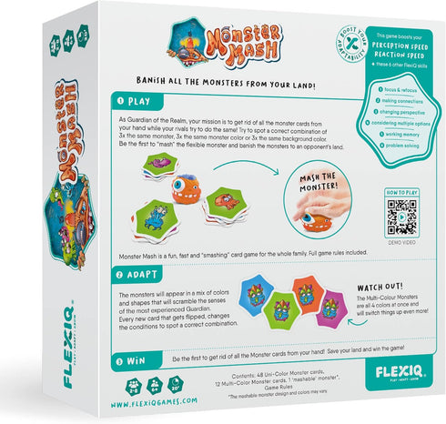 WHAT DO YOU MEME? Monster Mash - Perception Card Game by FlexiQ, Brain Teasers for Kids 6+, Board Games for Family Night...