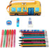 LEDAOU Cute Pencil Case for Kids Girls Boys Pencil Pouch kawaii Pen Pencil Box Bag Holder for School Students (Yellow School Bus)...