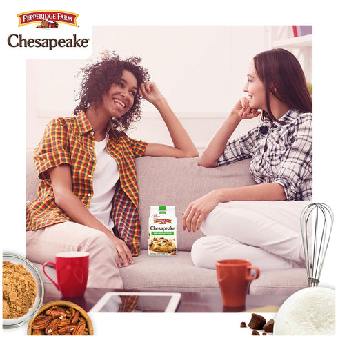Pepperidge Farm Chesapeake Crispy Dark Chocolate Pecan Cookies, 7.2 OZ Bag (8 Cookies)...