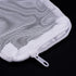 PATIKIL Aquarium Filter Media Bags 10x10cm 4 Pack Fish Tank Mesh Bags with Zipper White...