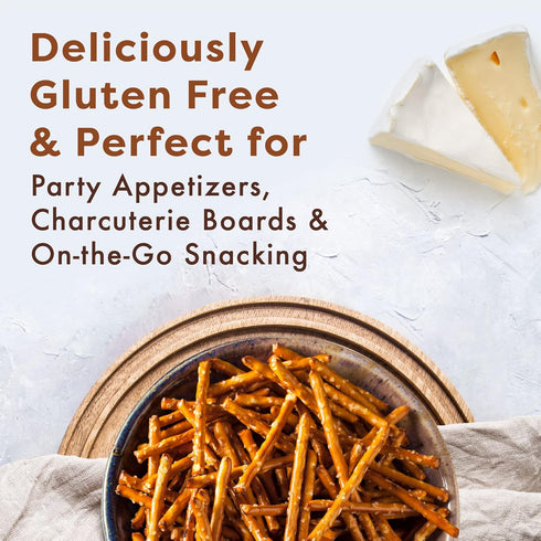 Glutino Gluten Free Pretzel Sticks, Delicious Everyday Snack, Lightly Salted, 8 oz...
