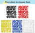 220 Pieces Iron on Letters for Clothing, 5 Sheets of Black Heat Transfer Vinyl for T Shirts, A-Z Patches PU DIY Crafts Alphabets Sticker for Fabri...