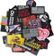 20 Pieces Random Tactical Morale Patch Bundle, Full Embroidery Loop and Hook Patches Set for Caps, Bags, Backpacks, Vest, Military Uniforms,Tactic...