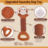 Large Squeaky Dog Toys, Interactive Plush Toys for Tug of War, Crinkle Dog Toy Suitable for Small, Medium and Big Dog Breeds (Monkey)...
