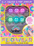 Just My Style Fidgiwear Rainbow D.I.Y. Squish & Pop Jewelry, Create Your Own Fidget Jewelry for Kids, Includes Squishy Charms, Fidget Toys with A ...