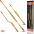 Manjushri Premieum Grade Steel Chef Food Cooking Plating Kitchen Baking 12 Inch XL Long Gold Tong Tweezer Tool Set...