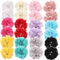 inSowni 2" Alligator Hair Clips Barrettes Chiffon Flower Bow with Rhinestone Pearl for Baby Girl Toddlers...