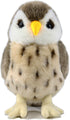 Ice King Bear Owl Stuffed Animal Luminous Eyes, Cute Plush toy 10 Inches...