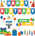 Carson Dellosa Birthday Fun Bulletin Board Set, Happy Birthday Banner, Monthly Birthday Headers, Birthday Balloons, Birthday Bulletin Board Cutout...