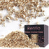 Renfio Broken Crushed Glass Glitter Shards Crush 2-4mm Irregular Small Chunky Chips 3.5 Oz (100g) High Luster Craft Sequins Gravel for DIY Phone C...