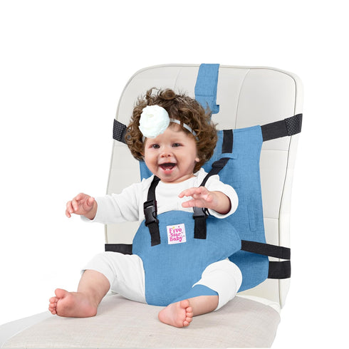 Baby Travel Essential Harness Seat - Baby Travel Gear - Infant Chair Harness Portable - Toddler Chair Harness with Soft Padding for Added Coziness...