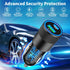 ?MFi Certified?iPhone 15 Car Charger Fast Charging, Braveridge 66W PD&QC3.0 USB-C Power Cigarette Lighter Charger+2Pack Type-C Braided Cable for i...