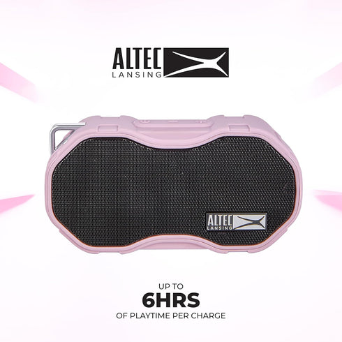 Altec Lansing Baby Boom XL - Waterproof Bluetooth Speaker, Wireless & Portable Speaker for Travel & Outdoor Use, Deep Bass & Loud Sound, 1 Pack, P...