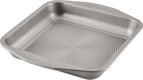 Circulon 51135 Total Nonstick Baking Pan / Nonstick Cake Pan, Square - 9 Inch, Gray...