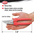 Clauss Heavy Duty By-Pass Blade Action Pruner, 7.5”, Red (20053)...