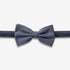 GoTie Men's Dotted Bowtie - Bow Ties Ready to Wear - Pretied Adjustable Ties for Short or Tall Men - The Navy Reflective...