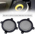 SING F LTD 4 Inch Car Speaker Grill Cover Guard Protector Plastic Mesh Protective Case Black Circle Subwoofer Net Covers Pack of 4...