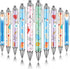 Thenshop Funny Nurse Pens Lovely Cartoon Ballpoint Nursing Pens Black Ink Retractable Press Pen for Appreciation Gifts Labor and Delivery Nurse As...