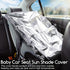 Baby Car Seat Sun Shade Cover,Toddler Car Seat Cooler Car Seat Heat Protector with Draw String,Block Sunlight & UV Ray Keeps Baby Seat at A Cool T...