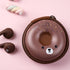 QearFun Donut Earbuds for Kids, Cute Earbud & in-Ear Headphones Wired Gift for School Girls and Boys with Microphone and Lovely Earphones Storage ...