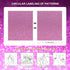 Amiya Purple Glitter Vinyl Contact Paper 17.3"×120" Self Adhesive Sparkly Stick and Peel Wallpaper Decorative Glittery Bling Wallpaper for Bedroom...