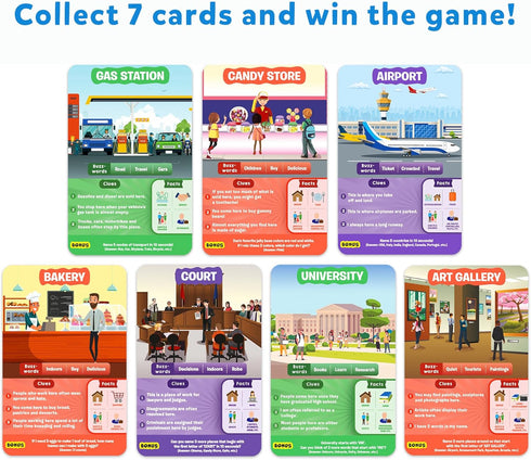 Skillmatics Card Game - Guess in 10 All Around The Town, Perfect for Boys, Girls, Kids, and Families Who Love Board Games, Travel Friendly, Gifts ...
