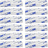 Mini Blind Slat Repair Kit,1 inch Horizontal Blinds Replacement Slats,Horizontal Blind Repair Tabs, White Blind Fixers (12 PCS)...