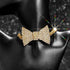 Sethexy Sparkly Rhinestone Choker Glitter Bowtie Necklace Bowknot Tennis Chain Party Nightclub Wedding Costume Jewelry for Women...