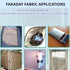 Faraday Fabric Nickel Copper Faraday Blocking Cloth 43.3"x59" Material Protection Fabric for DIY Faraday Cage, Box, Clothes, Curtains...
