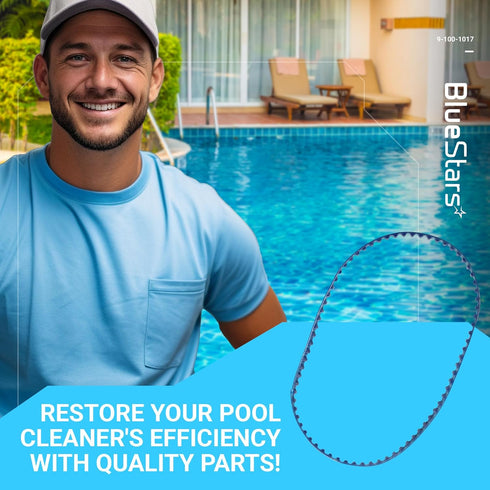 BlueStars Premium 9-100-1017 Belt Replacement Kit - Small and Large Replacement Belt for Polaris 360 & 380 Pool Cleaner...