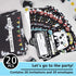 WERNNSAI Watercolor Video Game Party Invites - 20 Set Fill-in Invitations with Envelopes for Boys Game Theme Birthday Party Supplies Double-Sided ...