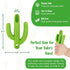 Cactus Baby Teething Toys for Babies 0-6 Months or 6-12 Months | Self-Soothing Pain Relief Soft Baby Teether Toys for Babies, Toddlers, Infants, B...