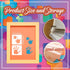 Stencils for Painting, Graffiti Stencils for Crafts Plastic Reusable Small Stencils for Painting on Wood Rock Painting Stencils (64pcs/3inch)...