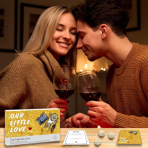 Date Night Ideas Cards for Couples - Funny Romantic Scratch Off Card Deck Game for Date Night - Great Gift Lovely Time for Boyfriend/Husband/Girlf...