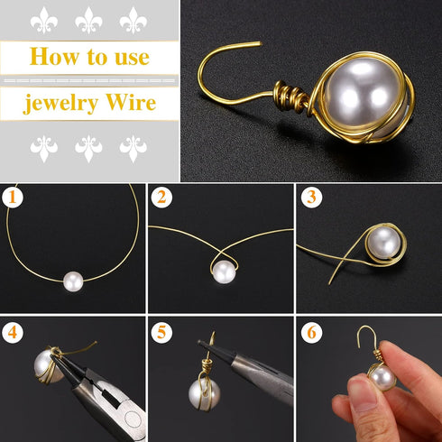 2 Rolls 20 Gauge Wire for Jewelry Making and Pliers Silver Craft Wire Tarnish Resistant Jewelry Beading Wire for DIY Jewelry Craft Making Supplies...