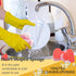 Heart Shaped Non-Scratch Scrub Sponge, Dual-Sided Cleaning Kitchen Sponge and Scrubber for Washing Dishes, Pots & Pans and Household Cleaning Supp...