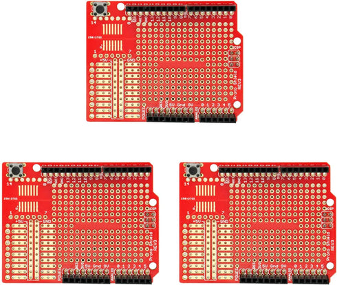 Gikfun Prototype Shield DIY KIT for Arduino UNO R3 Mega 328P(Pack of 3 Sets) EK1038*3...
