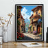 Kaliosy 5D Diamond Art Painting Kits for Adult European Town by Number Kits, Paint with Diamonds Art Landscape DIY Full Drill, Crystal Craft Cross...