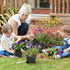 Plant Pots, Indoor Outdoor Plastic Plant Flower Pots with Multiple Drainage Holes and Tray for Garden Plant, 7 inch Planter Pots Suitable for All ...