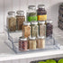 mDesign Plastic Kitchen 3-Tier Spice Rack Holder, Storage Organizer for Cabinet, Counter, Pantry, Shelf, Hold Spices, Seasoning, Jars, Canned Food...
