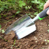 Garden Trowel - Stainless Steel - Ergonomic Grip Hand Tools Set with Soft Rubberized Non-Slip Handle for Transplanting, Weeding, Moving and Smooth...