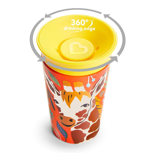 Munchkin® Miracle® 360 Wildlove Sippy Cup, 9 Oz, Giraffe...