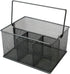 Sorbus® Utensil Caddy — Silverware, Napkin Holder, and Condiment Organizer — Multi-Purpose Steel Mesh Caddy—Ideal for Kitchen, Dining, Entertainin...