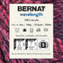 Bernat Wavelength Tanzanite Yarn - 3 Pack of 5oz/140g - Acrylic - #5 Bulky - 223 Yards - Knitting & Crochet......