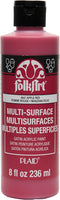 FolkArt Multi-Surface Paint (8 oz), , Apple Red...