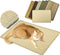 Cat Scratcher Mat, 23.6x15.7” Natural Sisal Scratching Mat with Velcro Tape,Stick on Floor and Wall Cat Scratch Pad Rug, Horizontal Cat Scratch Ma...